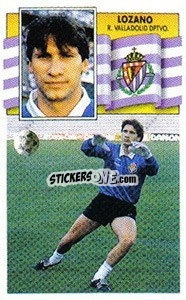 Sticker Lozano - Liga Spagnola 1990-1991
 - Colecciones ESTE