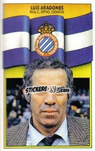 Sticker Luis Aragonés (Entrenador) - Liga Spagnola 1990-1991
 n. 120 - Colecciones ESTE