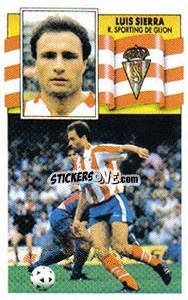 Sticker Luis Sierra - Liga Spagnola 1990-1991
 n. 147 - Colecciones ESTE