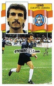Sticker Lung (coloca) - Liga Spagnola 1990-1991
 n. 161 - Colecciones ESTE