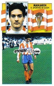 Sticker Manjarín - Liga Spagnola 1990-1991
 - Colecciones ESTE