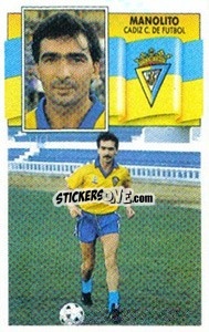 Sticker Manolito - Liga Spagnola 1990-1991
 - Colecciones ESTE