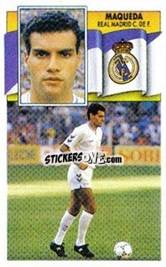 Sticker Maqueda (coloca) - Liga Spagnola 1990-1991
 n. 216 - Colecciones ESTE