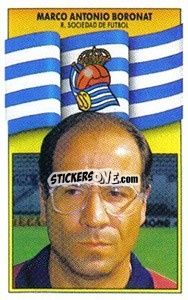Sticker Marco Antonio Boronat (Entrenador) - Liga Spagnola 1990-1991
 - Colecciones ESTE