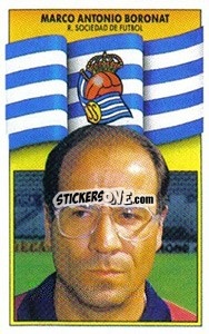 Sticker Marco Antonio Boronat (Entrenador) - Liga Spagnola 1990-1991
 n. 301 - Colecciones ESTE