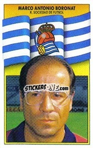 Cromo Marco Antonio Boronat (Entrenador) - Liga Spagnola 1990-1991
 - Colecciones ESTE