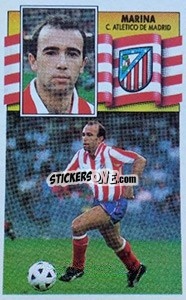 Cromo Marina - Liga Spagnola 1990-1991
 n. 191 - Colecciones ESTE