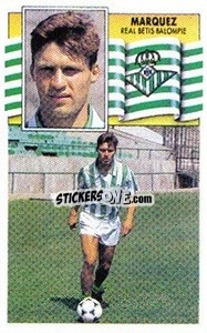 Sticker Márquez - Liga Spagnola 1990-1991
 - Colecciones ESTE
