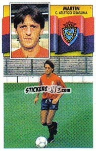 Cromo Martín - Liga Spagnola 1990-1991
 - Colecciones ESTE