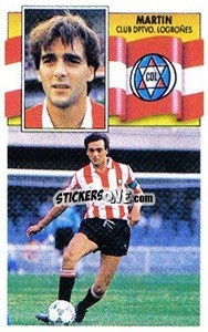 Sticker Martín - Liga Spagnola 1990-1991
 - Colecciones ESTE