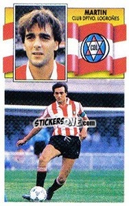 Sticker Martín - Liga Spagnola 1990-1991
 n. 166 - Colecciones ESTE