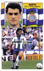 Sticker Martín - Liga Spagnola 1990-1991
 n. 126 - Colecciones ESTE