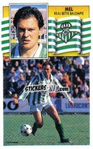 Sticker Mel - Liga Spagnola 1990-1991
 - Colecciones ESTE