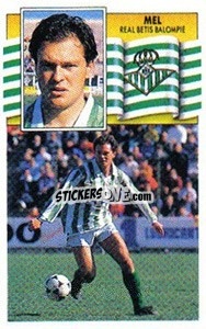 Sticker Mel - Liga Spagnola 1990-1991
 n. 39 - Colecciones ESTE