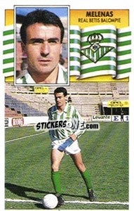 Figurina Melenas - Liga Spagnola 1990-1991
 - Colecciones ESTE