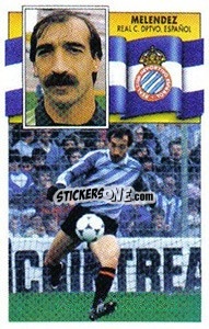 Sticker Meléndez - Liga Spagnola 1990-1991
 - Colecciones ESTE