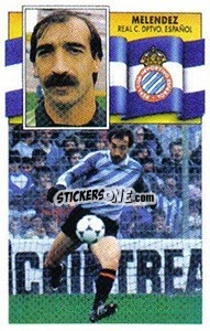 Sticker Meléndez - Liga Spagnola 1990-1991
 n. 122 - Colecciones ESTE