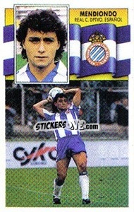 Figurina Mendiondo - Liga Spagnola 1990-1991
 n. 130 - Colecciones ESTE