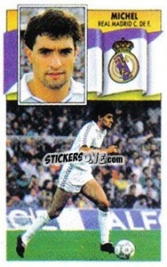 Sticker Michel - Liga Spagnola 1990-1991
 - Colecciones ESTE