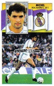 Sticker Michel - Liga Spagnola 1990-1991
 n. 211 - Colecciones ESTE
