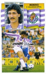 Sticker Moreno - Liga Spagnola 1990-1991
 - Colecciones ESTE
