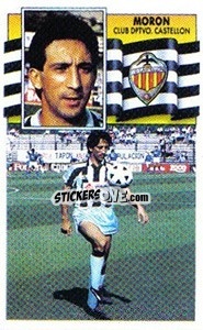 Figurina Moron (coloca) - Liga Spagnola 1990-1991
 - Colecciones ESTE