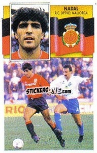 Sticker Nadal - Liga Spagnola 1990-1991
 - Colecciones ESTE