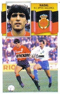 Sticker Nadal - Liga Spagnola 1990-1991
 n. 231 - Colecciones ESTE