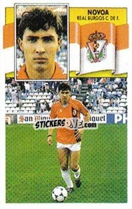Sticker Novoa - Liga Spagnola 1990-1991
 n. 73 - Colecciones ESTE