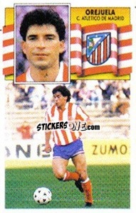 Sticker Orejuela - Liga Spagnola 1990-1991
 - Colecciones ESTE