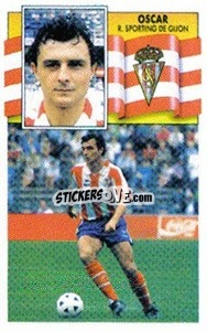 Cromo Óscar - Liga Spagnola 1990-1991
 - Colecciones ESTE