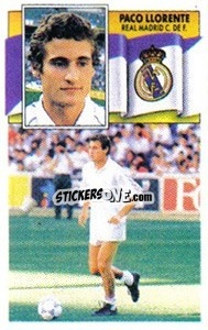 Sticker Paco Llorente - Liga Spagnola 1990-1991
 n. 219 - Colecciones ESTE