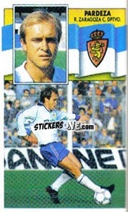 Cromo Pardeza - Liga Spagnola 1990-1991
 - Colecciones ESTE