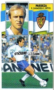 Cromo Pardeza - Liga Spagnola 1990-1991
 n. 390 - Colecciones ESTE