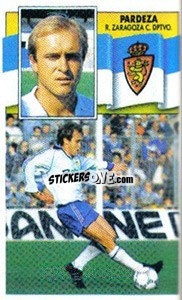 Figurina Pardeza - Liga Spagnola 1990-1991
 - Colecciones ESTE