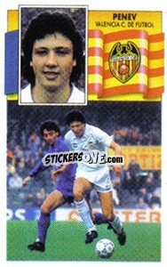 Cromo Penev - Liga Spagnola 1990-1991
 - Colecciones ESTE