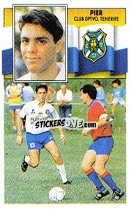 Cromo Pier (coloca) - Liga Spagnola 1990-1991
 - Colecciones ESTE