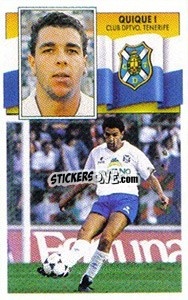 Sticker Quique I - Liga Spagnola 1990-1991
 - Colecciones ESTE