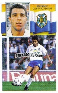 Sticker Quique I - Liga Spagnola 1990-1991
 n. 324 - Colecciones ESTE