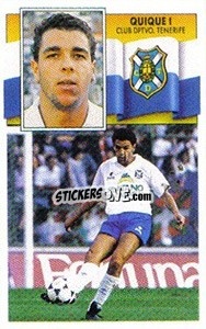 Figurina Quique I - Liga Spagnola 1990-1991
 - Colecciones ESTE