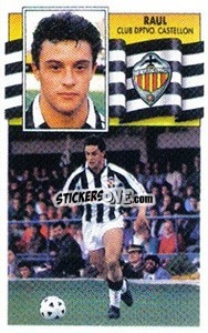 Sticker Raúl - Liga Spagnola 1990-1991
 n. 115 - Colecciones ESTE