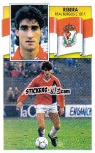 Cromo Ribera - Liga Spagnola 1990-1991
 n. 69 - Colecciones ESTE