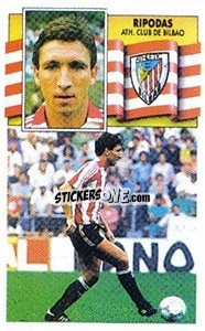 Cromo Ripodas - Liga Spagnola 1990-1991
 - Colecciones ESTE