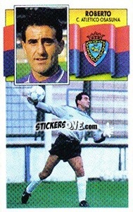 Sticker Roberto - Liga Spagnola 1990-1991
 - Colecciones ESTE