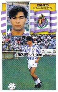 Sticker Roberto - Liga Spagnola 1990-1991
 n. 375 - Colecciones ESTE