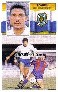 Sticker Rommel Fernandez - Liga Spagnola 1990-1991
 - Colecciones ESTE