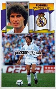 Cromo Ruggieri - Liga Spagnola 1990-1991
 - Colecciones ESTE