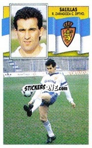 Sticker Salillas - Liga Spagnola 1990-1991
 n. 389 - Colecciones ESTE