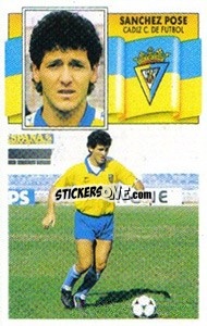 Cromo Sánchez Pose - Liga Spagnola 1990-1991
 - Colecciones ESTE