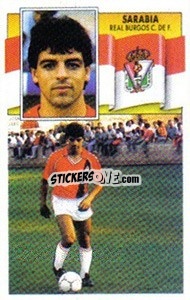 Cromo Sarabia - Liga Spagnola 1990-1991
 - Colecciones ESTE